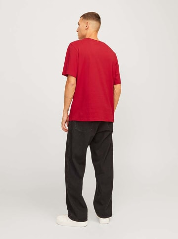Jack & Jones Koszulka w kolorze czerwonym
