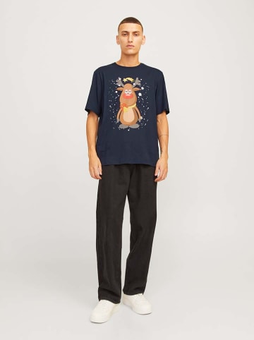 Jack & Jones Koszulka w kolorze granatowym
