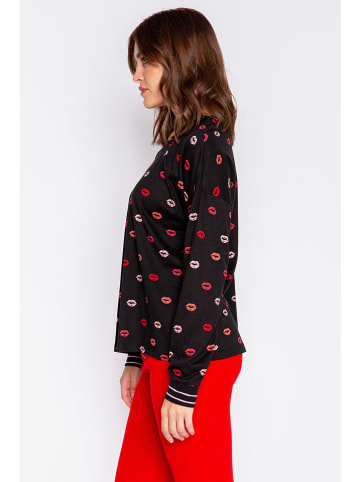 PJ Salvage Pyjama-Oberteil in Schwarz