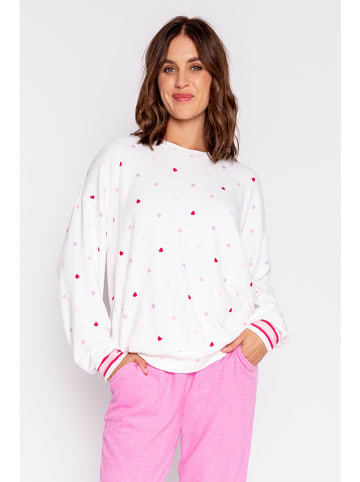 PJ Salvage Pyjama-Oberteil in Weiß