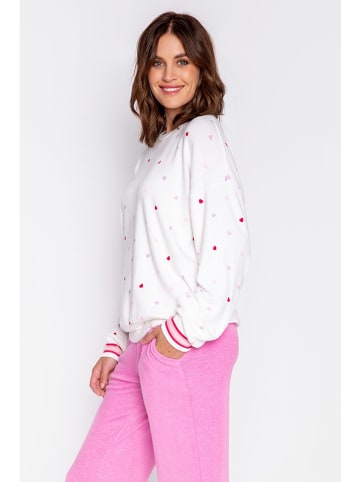 PJ Salvage Pyjama-Oberteil in Weiß