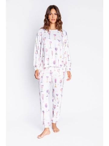 PJ Salvage Pyjamatop wit