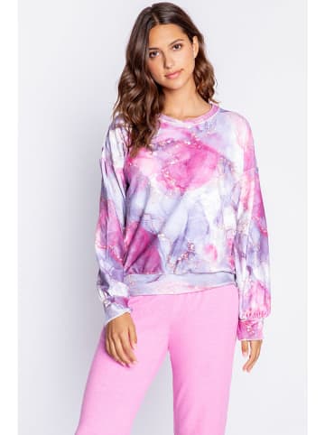 PJ Salvage Pyjama-Oberteil in Lila