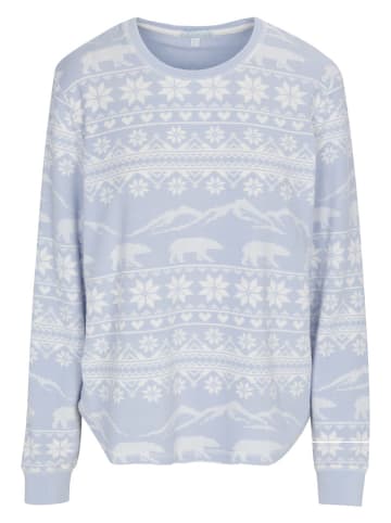 PJ Salvage Pyjamatop lichtblauw