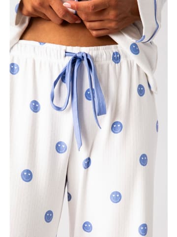 PJ Salvage Pyjama-Hose in Weiß