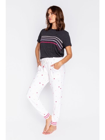 PJ Salvage Pyjama-Hose in Weiß