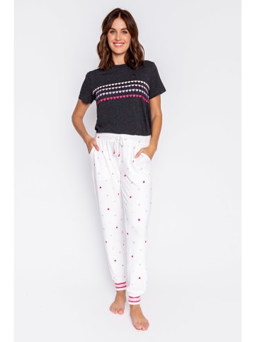 PJ Salvage Pyjama-Hose in Weiß