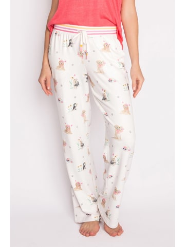 PJ Salvage Pyjama-Hose in Weiß