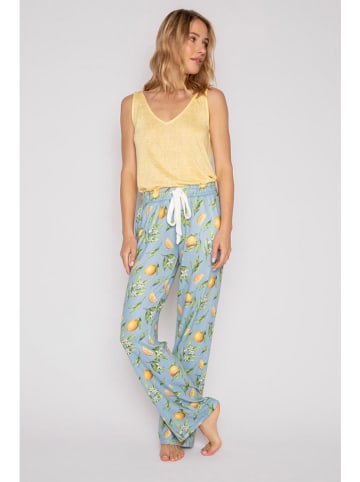 PJ Salvage Pyjama-Hose in Hellblau