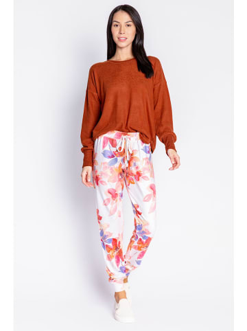 PJ Salvage Pyjamabroek meerkleurig/wit