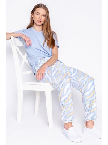 PJ Salvage Pyjama-Hose in Hellblau