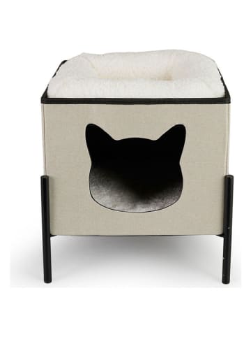 Lifa Living Kattenhuis beige - (B)38 x (H)39 x (D)38 cm