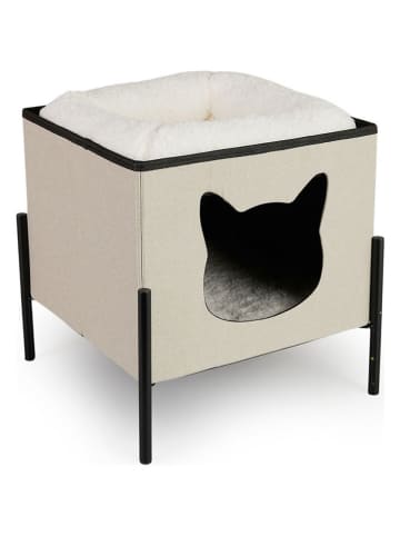Lifa Living Kattenhuis beige - (B)38 x (H)39 x (D)38 cm