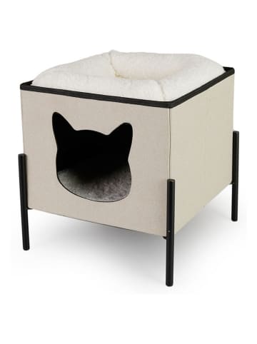 Lifa Living Kattenhuis beige - (B)38 x (H)39 x (D)38 cm