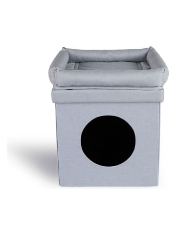 Lifa Living Katzenhaus in Grau - (B)38 x (H)44 x (T)38 cm