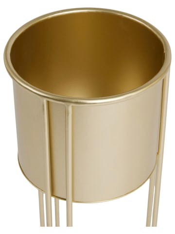 Lifa Living 2er-Set : Pflanzenständer ''Mila'' in Gold