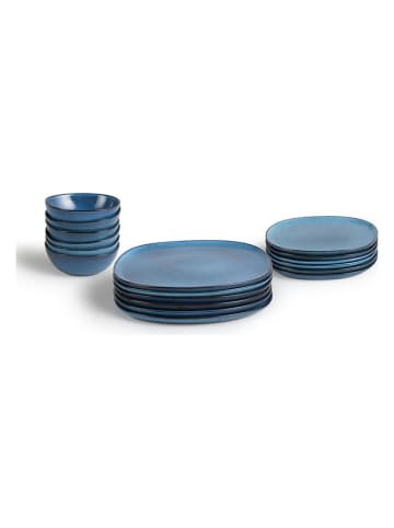 Lifa Living 18tlg. Tafelservice in Blau