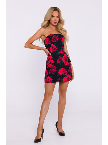made of emotion Kleid in Schwarz/ Rot