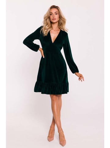 made of emotion Jurk donkergroen