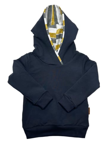 LiVi Hoodie "Marine Stripes" in Dunkelblau