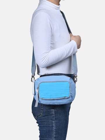 FREDs BRUDER Umhängetasche in Hellblau - (B)24 x (H)15 x (T)6 cm