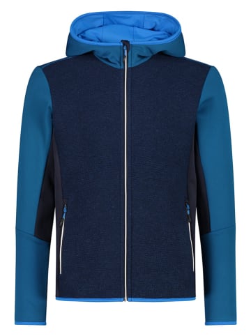 CMP Fleecejacke in Dunkelblau/ Blau