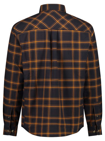 CMP Functionele blouse zwart/oranje
