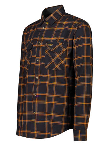 CMP Funktionshemd in Schwarz/ Orange