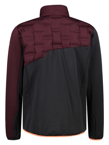 CMP Hybridjacke in Schwarz/ Rot