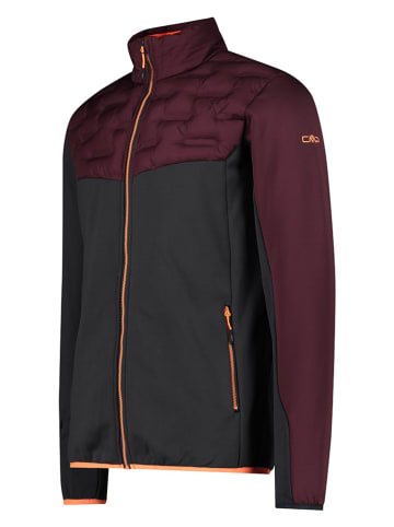 CMP Hybride jas zwart/rood