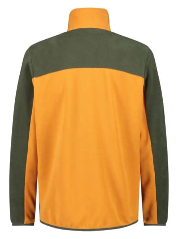 CMP Fleecejacke in Orange/ Khaki