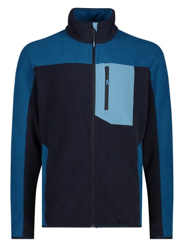 CMP Fleecejacke in Dunkelblau/ Blau