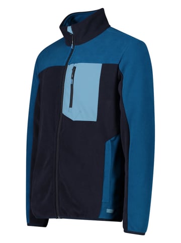 CMP Fleecejacke in Dunkelblau/ Blau