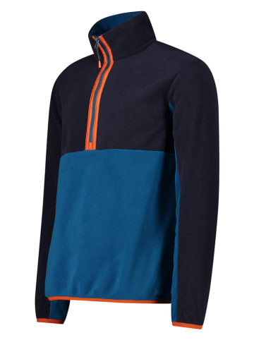 CMP Fleece trui blauw/donkerblauw