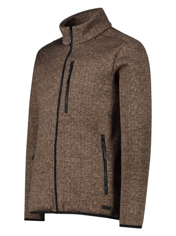 CMP Kurtka polarowa w kolorze brązowym