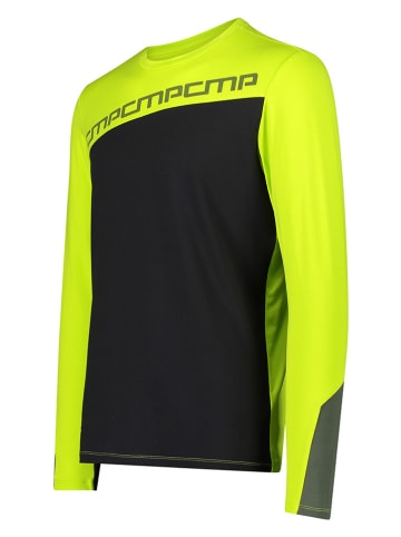 CMP Functioneel shirt geel/zwart