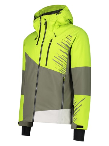 CMP Ski-/ Snowboardjacke in Grün/ Khaki
