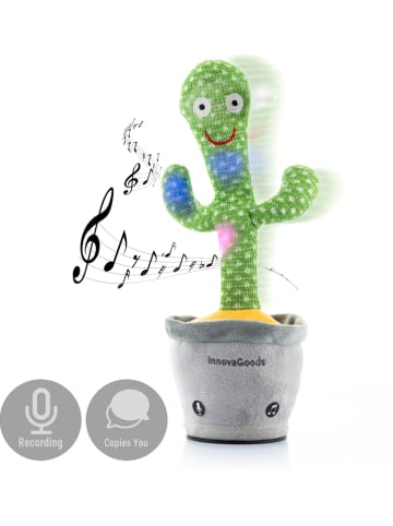 InnovaGoods Interactieve cactus grijs/groen - vanaf 6 maanden