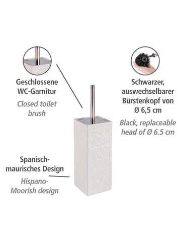 Wenko Zestaw WC "Cordoba" w kolorze białym - wys. 35 cm