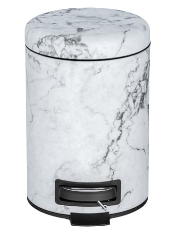 Wenko Treteimer ''Onyx'' in Weiß - 3 l