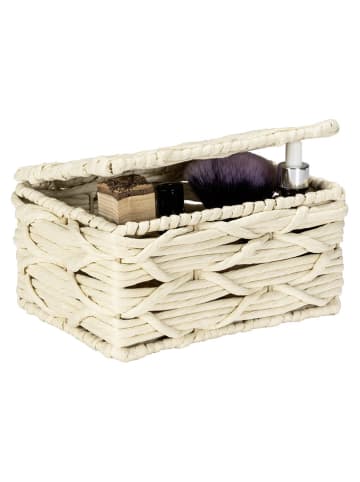 Wenko Opbergbox ''Vabriano'' beige - (B)19 x (H)10 x (D)14 cm