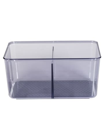 Wenko 2-częściowy zestaw "San Diego" w kolorze szarym - 22,3 x 15,3 cm