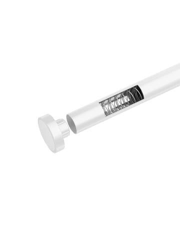 Wenko Teleskop-Duschstange ''Luz'' in Weiß - (L)70-115 cm