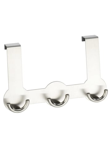 Wenko Türhaken ''Rondo'' in Silber - (L)22,5 x (B)14 cm
