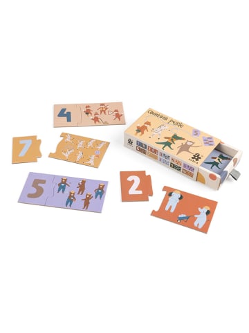 Sebra Cijferpuzzel "Toes & Builders" - vanaf 3 jaar