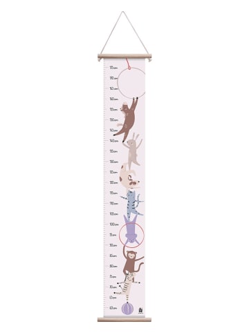 Sebra Meetlat "Teeny Toes" meerkleurig - (B)20 x (H)125 cm