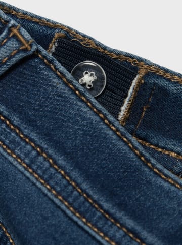 name it Dżinsy "Silas" - Tapered fit - w kolorze granatowym