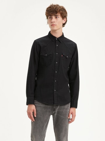 Levi´s Koszula dżinsowa - Regular fit - w kolorze czarnym