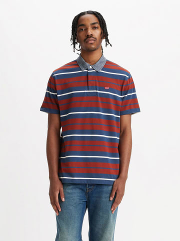 Levi´s Poloshirt in Rot/ Dunkelblau