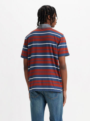 Levi´s Koszulka polo w kolorze czerwono-granatowym